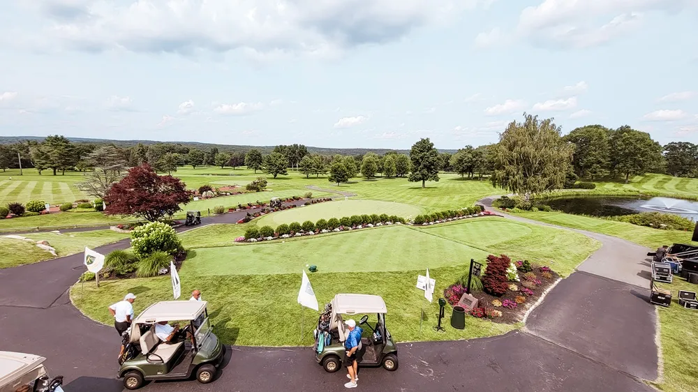 Kirkbrae wedding reception as featured in RI Monthly