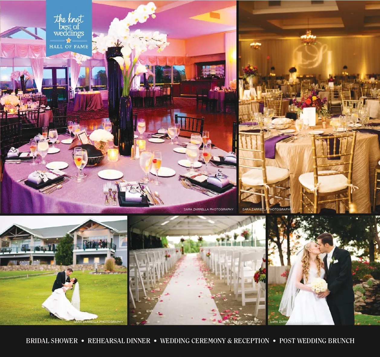 Kirkbrae wedding reception as featured in RI Monthly